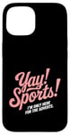 Coque pour iPhone 15 Big Game Super Publicités Football Ironic Sports Publicités