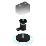 SABRENT Magnetic Camera Mount 66mm - 22KG with 360 Degree Rotation Ball Head, Powerful Magnet with 1/4 Screw Thread for small cameras, action cam, Insta360, OSMO, Blink, GoPro, etc (CS-MG66)