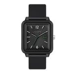 Lacoste Analogue Quartz Watch for Men with Black Silicone Bracelet - 2011249