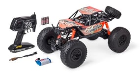 Carson 500404290 1:8 Dirt Crawler 4x4 100% RTR Orange - Voiture télécommandée, Voiture RC, véhicule RC, Voiture RC 1:8, Jouet télécommandé, RC Crawler pour Enfants