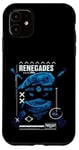 Coque pour iPhone 11 Sniper Elite Renegades Faction Multijoueur Logo Bleu