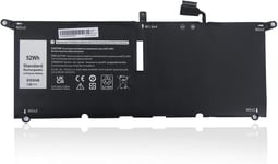 52Wh DXGH8 Batterie pour Dell XPS 13 9370 9380 7390 2019 Inspiron 13 7000 7390 7391 2-en-1 5390 5391 14 7400 7490 Latitude 3301 Inspiron 5390 5391 7400 7490 G8VCF P82G001.[G789]