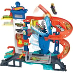 Hot Wheels City Attacks Shark Track Playset Inc Vehicle New Childrens Playset