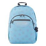 Totto Unisex Youth Watercolour Backpack, blue, One Size