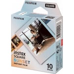 Fujifilm Instax Square Film Sunset pikafilm, 10 bilder