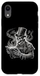 iPhone XR Carols Black Dark Goth Skeleton Christmas Women Men Case