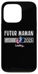 Coque pour iPhone 13 Pro Annonce Grossesse Maman 2025 Cadeau Futur Maman 2025 Annonce