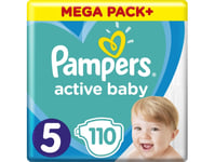 Pampers Active Babybleier 5, 11-16 Kg, 110 Stk.