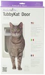 Idéale pour Animal Domestique Tubby Kat Cat pour Animal Domestique Porte avec Serrure à 4 Voies, 19,1 x 26,7 cm incassable Lexan Rabat