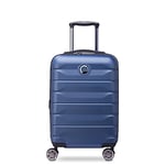 DELSEY PARIS - AIR Armour - Valise Cabine Rigide Extensible - 55x35x26 cm - 42 litres - S - Bleu Nuit