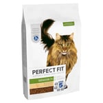 Perfect Fit Senior 7+ Complete Dry Cat Food for Senior Cats Aged 7+ Years, Rich in Chicken, 1 Bag (7 kg)