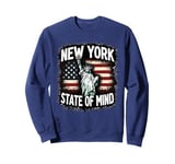 New York State of Mind Statue of Liberty Nyc New York City Sweatshirt