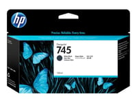 Hp Blæk Matt Sort No.745 130ml - Z2600/z5600