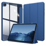 FINTIE Coque pour Samsung Galaxy Tab A9 Plus 11 Pouces 2023 (SM-X210/X216/X218) - Housse Arrière Transparente Claire Etui Antichoc, Protection pour Galaxy Tab A9+ 11, Bleu