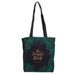 Tote Shopper Shoulder Grab Bag Well Read Jungle Book Rudyard Kipling Black Green