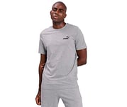 PUMA Homme T-shirt avec Logo Ess Small T shirt, T-shirt, XL EU