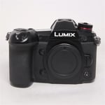 Panasonic Used Lumix G9 Mirrorless Camera Body Black