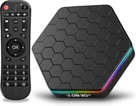 Android TV Box 12.0, Android Box 2GB RAM 16GB ROM AllWinner H618 Quad-core, TV