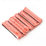 10x Hair Perming Curling Rods Cling Rollers Hair Styling Non-Heat Perm Curlers