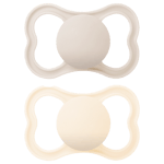 MAM Air Sut Silicone Neutral 6-16M (2 stk)