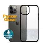 Panzerglass PanzerGlass ClearCase iPhone 12/12 Pro, Svart PNZ700022