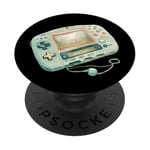 Video Game Console Controllers Retro 80's 90's Arcade Gamer PopSockets Adhesive PopGrip