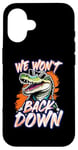 Coque pour iPhone 16 We Won't Back Down Vintage Swamp Gator