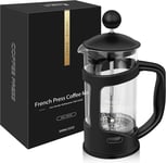 Cafetiere  2  Cups  French  Press ,  Small  Coffee  Press  for  Ground  Coffee ,