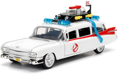 Jada 253235000 Cazafantasmas coche ECTO-1 metal 1:24 Ghostbusters Car White, One