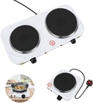 Double Electric Hot Plate Portable Table Top Cooker Hob 1500W Electric Single