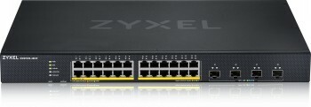 ZYXEL XGS1935-28HP, 28 PORT LITE-L3 SMART MANAGED POE SWITCH, 24X GIGABIT POE AND 4X 10G SFP+, HYBRI