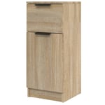 Tall Slim Cabinet Narrow Bathroom Cupboard Bedside Unit Shoes Storage End Table