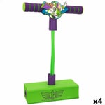 Bâton sauteur Toy Story 3D Vert Enfant [4 Unités]