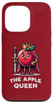 Coque pour iPhone 13 Pro Apple Queen Funny Apple Lovers Saying Fruit Citation