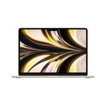 MacBook Air 13" M2 256 GB SSD med 70W lader - Stjerneskinn
