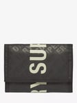 Superdry Tarp Tri-Fold Wallet, Black Aop