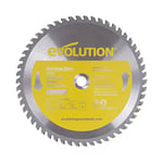 Evolution Power Tools 8BLADESS Lame de scie pour la découpe de l’acier inoxydable, 8" x 54 dents, Jaune