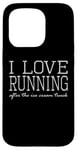 Coque pour iPhone 15 Pro I Love Running after the Ice Cream Truck – Entraînement amusant