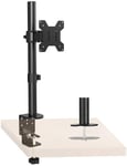 Suptek Single Monitor Mount for 13"-27" Screens | Computer Monitor Bracket Stand