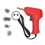 Pistolet de soudage en plastique multifonction, agrafeuse &agrave; chaud, soudeur Portable rouge pour radiateurs, r&eacute;paration de pare-chocs, prise AU 220V