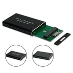 Mini mSATA to USB 3.0 SSD Hard Disk Box External Enclosure Case with Power Cable