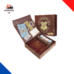 HARRY POTTER Papeterie, Coffret Papier À Lettre, Carnet, Stylo Baguette