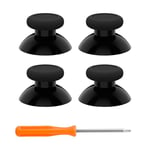 eXtremeRate Joystick pour Xbox Series X/S, 4pcs Joystick de Remplacement pour Xbox One Standard/X/S/Elite Manette, Noir