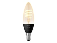 Philips Hue White Ambiance Filament Kerte - E14 Pære