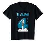 Youth Space Birthday Shirt 4 Boy I AM 4 4th Birthday Gift T-Shirt