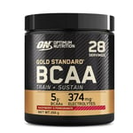 Optimum Nutrition Gold Standard BCAA Train + Sustain, Amino Acids Pre Workout Powder, Sports Drink with Vitamin C, Zinc, Magnesium and Electrolytes, Raspberry & Pomegranate Flavour, 28 Servings, 266 g