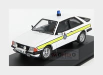 1:43 Vanguards Ford England Escort Mkiii Xr3I Police 1990 White Yellow VA11012 M