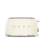 Smeg - 4 Slice Toaster Creme - Paahtimet - Beige