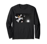 Scooby Doo Floating In Space Long Sleeve T-Shirt