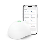 meross Water Leak Detector Hub Needed, Smart Water Alarm, App Alert, Replaceable Batteries, Interlinked, Apple HomeKit Supported, Wireless IP67 Flood Sensor, for Kitchen Bathroom Basement Garage